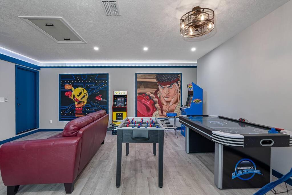 13 Mins From Disney Arcade, Private Pool, & Themed Rooms Orlando Buitenkant foto