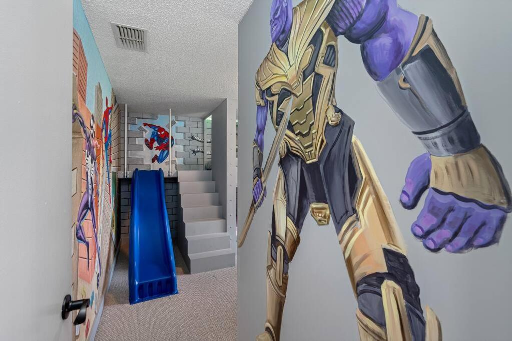 13 Mins From Disney Arcade, Private Pool, & Themed Rooms Orlando Buitenkant foto